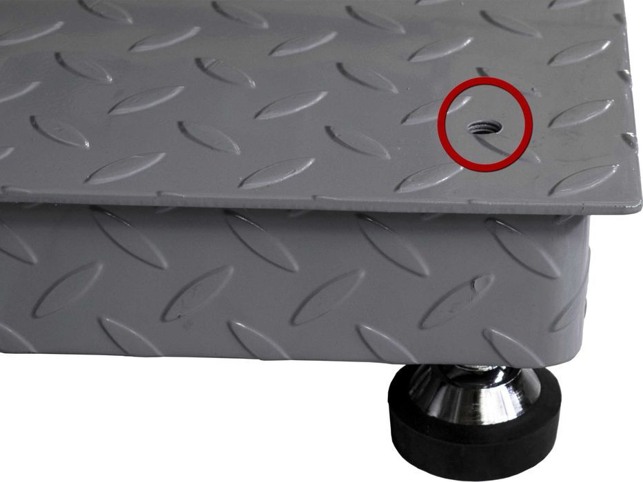 Waga Rolnicza Platformowa na Palety Big Bagi Skrzynie 1,2x1,2 3t 5T