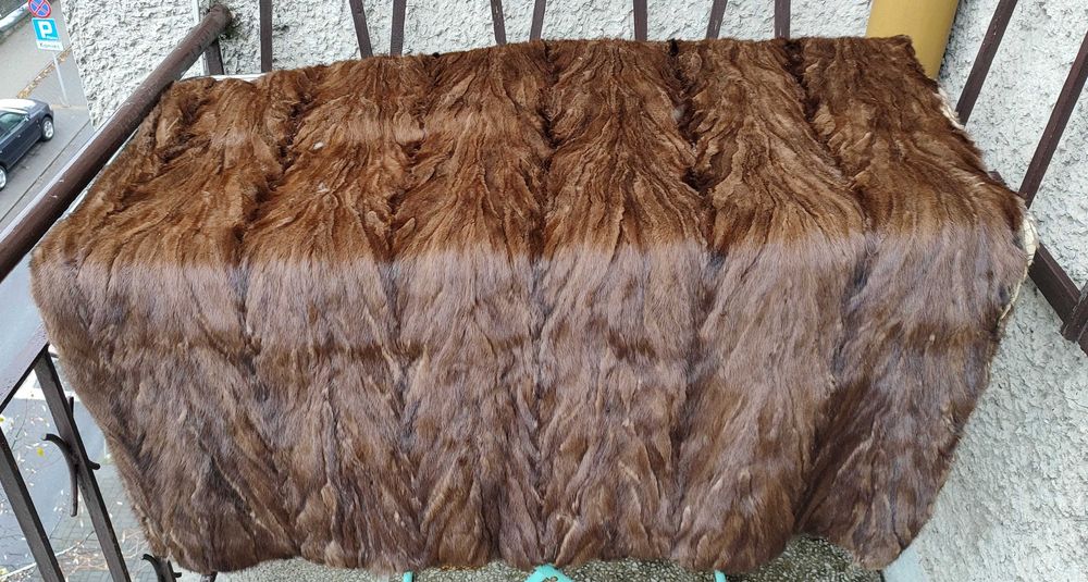 Futro naturalne norki - BŁAM