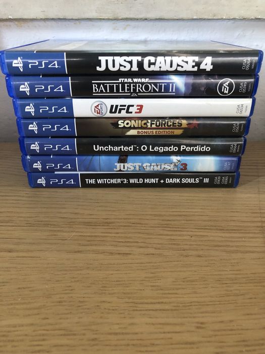 Jogos de ps4 usados e em bom estado