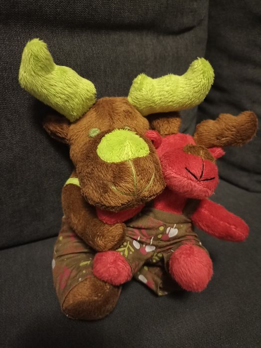 Kpl.maskotek renifery,łosie