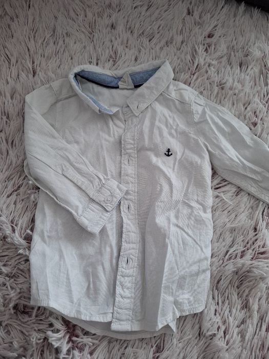 Koszula elegancka biała hm