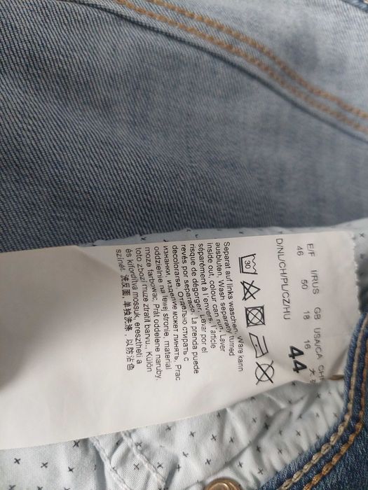 Jeans Betty & Co 44 błyszczące zdobienia