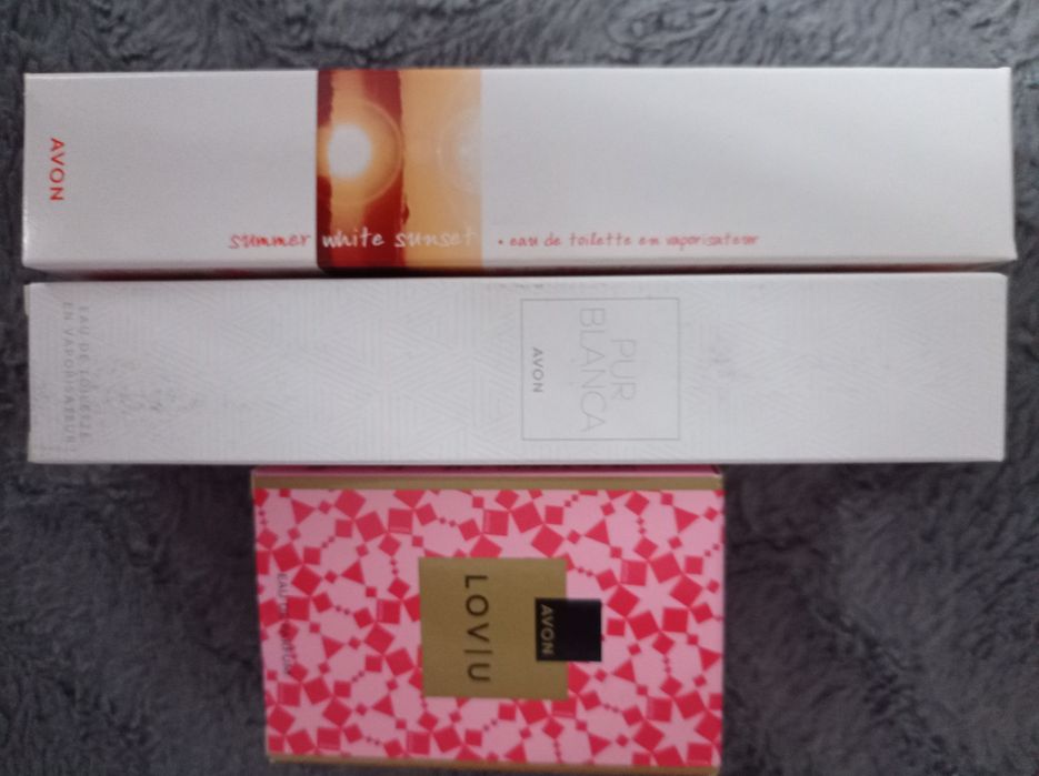 Zestaw 3 szt perfum avon