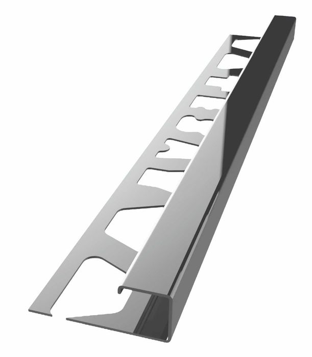 Listwa kwadratowa stal nierdzewna 10/270 CHROM LUSTRZANY