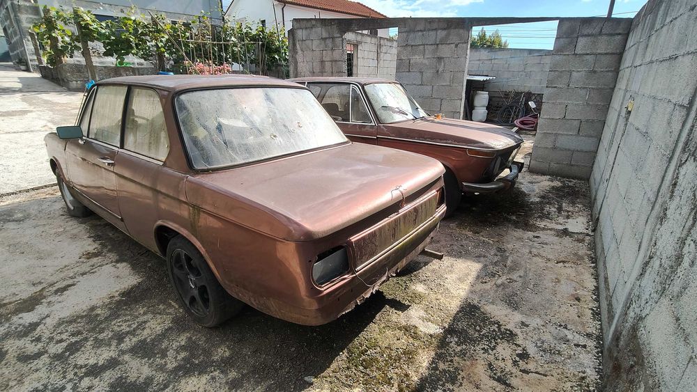BMW 1602 + BMW 1502 (Para Restauro ou Peças)