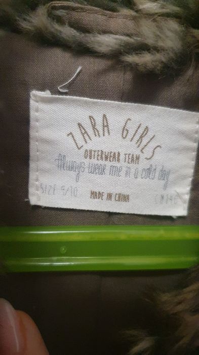 Colete de pêlo para menina