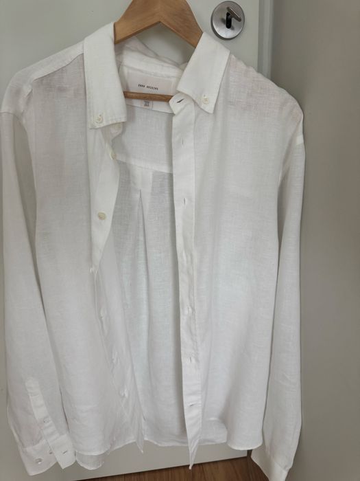 Camisa de linho ZARA- L