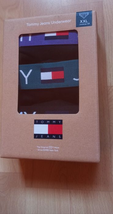 Jock Strap Tommy Jeans- 3 PACK Men's Panty Size XXL