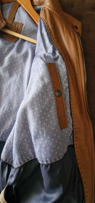 Blusão pele Massimo  Dutti