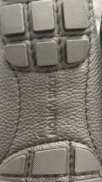 Skórzane mokasyny Louis Vuitton 46