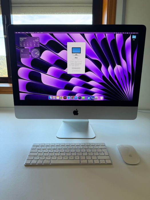 iMac 21.5” Retina 4K 2019 | i5 6-Core | 250 gb SSD | teclado + rato