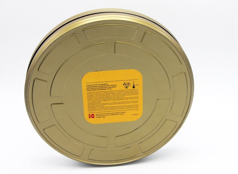 Lata de Cinema FILME CASABLANCA película antiga 35mm com 28cm diametro