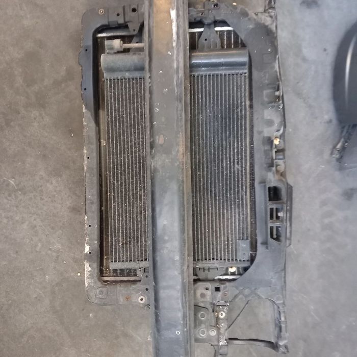 Frente fibra com reforço radiador agua ac e ventilador seat ibiza 6l