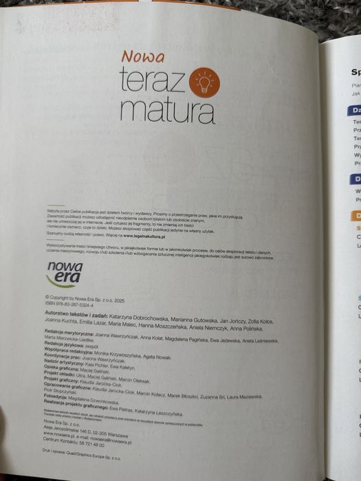 Nowa teraz matura Język Polski poziom podstawowy
