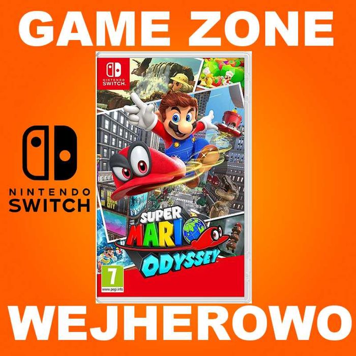 Super Mario Odyssey Nintendo SWITCH + Lite + Oled = Wejherowo
