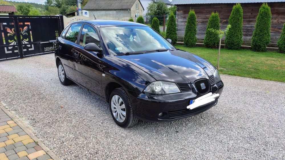 Zadbany Seat Ibiza 1.4Mpi 2003R bogato wyposażony, tylko 200tys