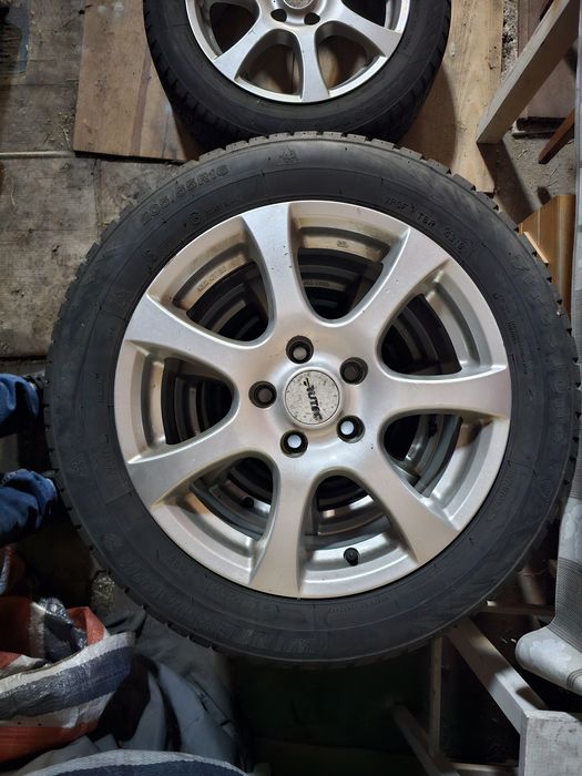 Felgi z oponami zimowymi 205/55r16  5x112