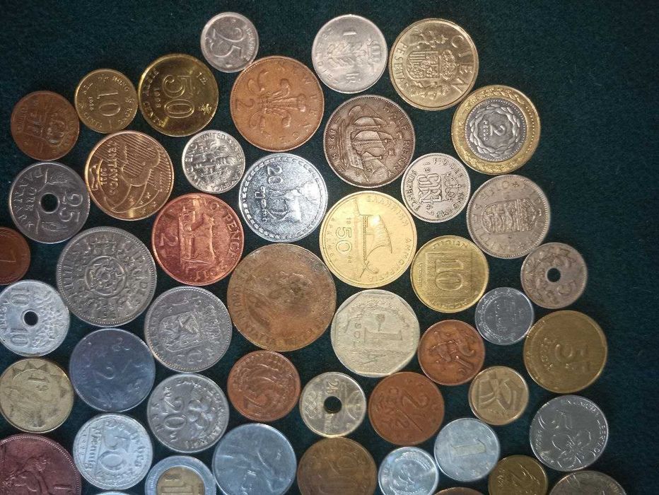 Набір монет світу 100 шт. всі континенти - без повторів / набір №39