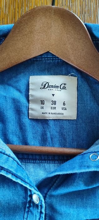 Koszula dżinsowa damska