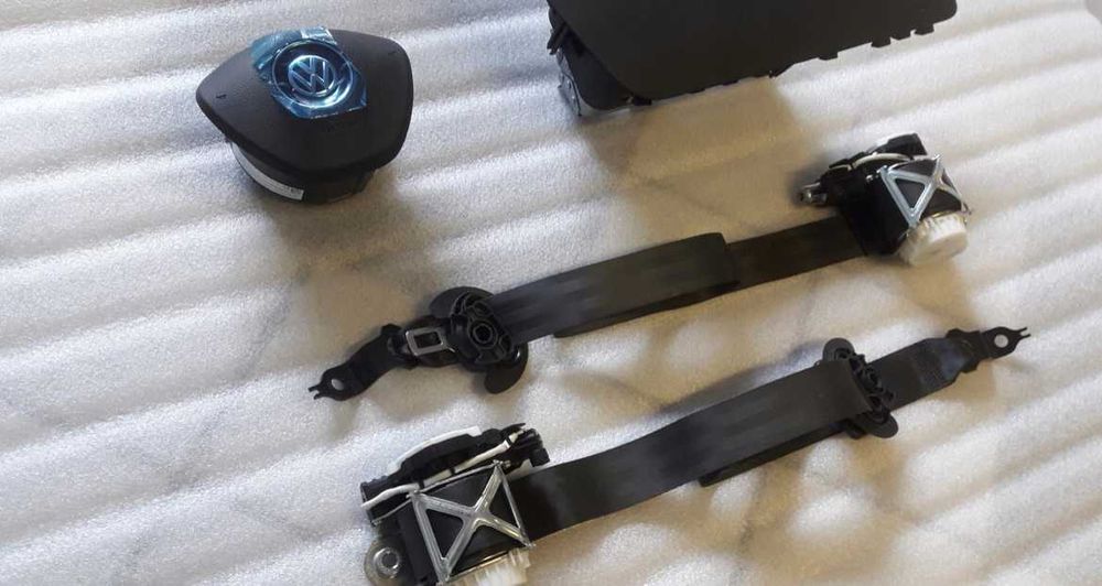 VW Polo 6R tablier airbag cintos