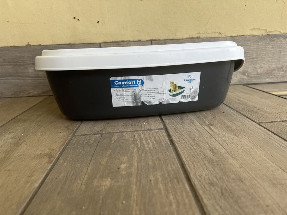 Кошачий лоток стан б/у