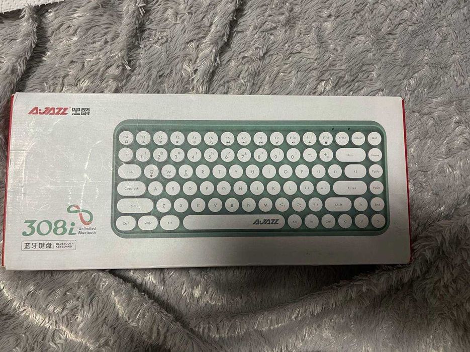 Ajazz 308I Wireless Bluetooth Клавіатура | Стиль Ретро | Універсальна