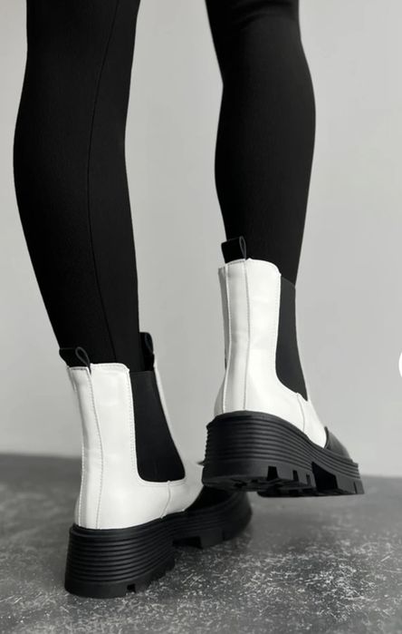 Черевики  челсі демі натуральна шкіра 36,37,38,41