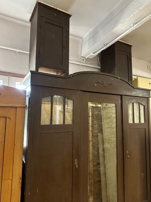 Drewniana sypialnia | Szafa + 2x szafka nocna DOWÓZ DO DOMU