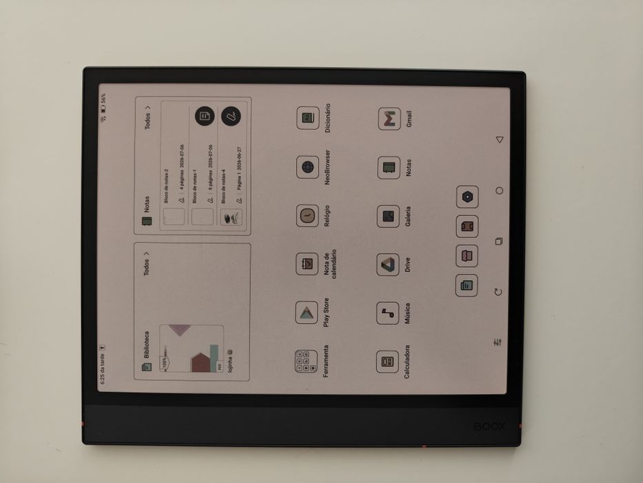 BOOX Note Air 4C como novo