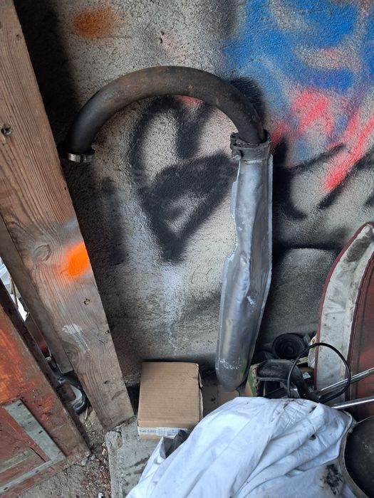 Tłumik i kolanko wsk 125