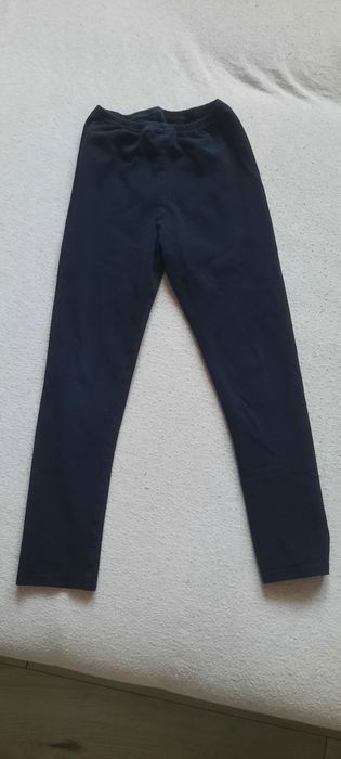 Czarne leginsy dla dziewczynki