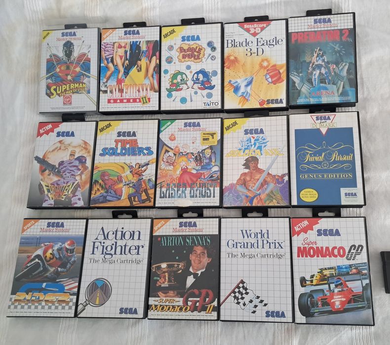 Master system jogos para venda