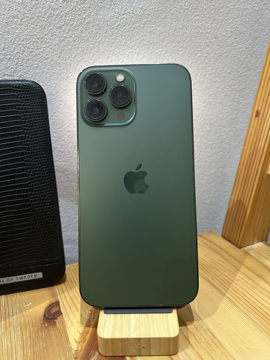 iPhone 13 Pro Max 128 GB Alpine Green | Kondycja baterii 100% | Komplet