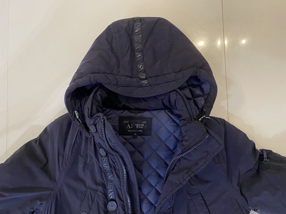 Oryginalna Kurtka Armani Jeans roz.46 granatowa
