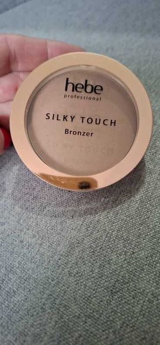 Bronzer konturowanie Hebe silky touchpad tropical tan