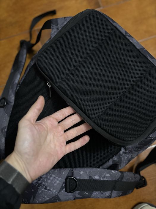 Mochila com compartimento para material fotografico