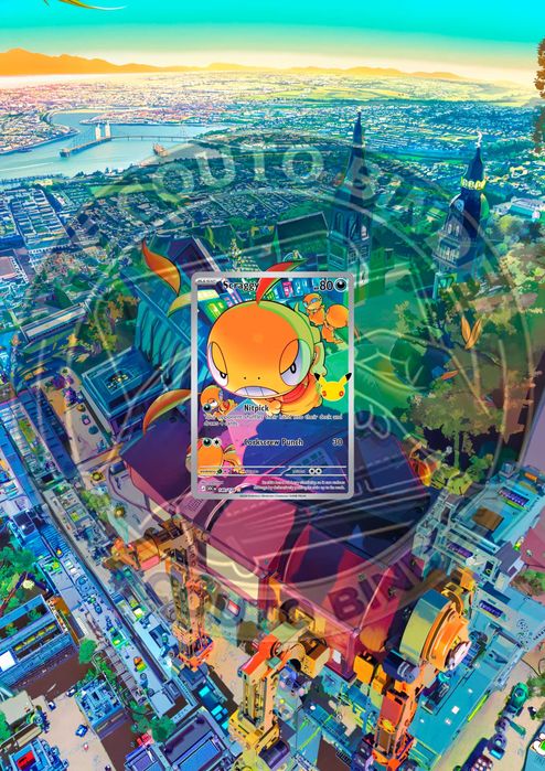 Extended Art TCG POKEMON | Scraggy 140/128 | 30th Celebration