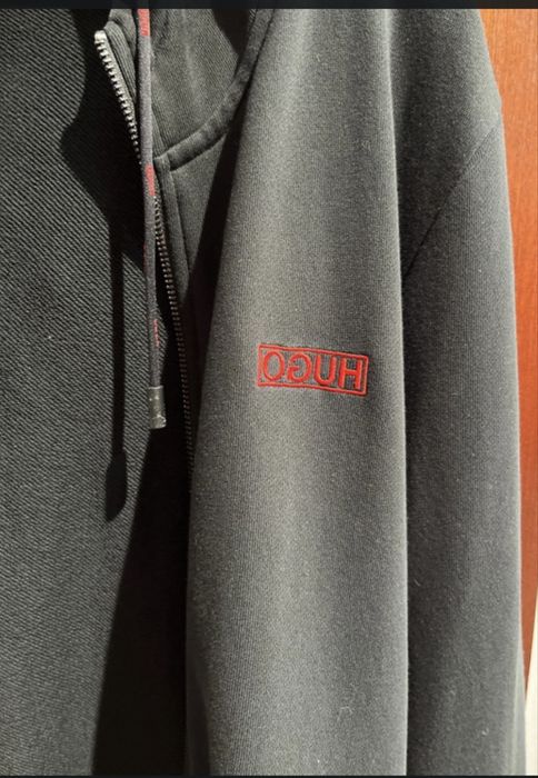 Casaco preto hugo boss