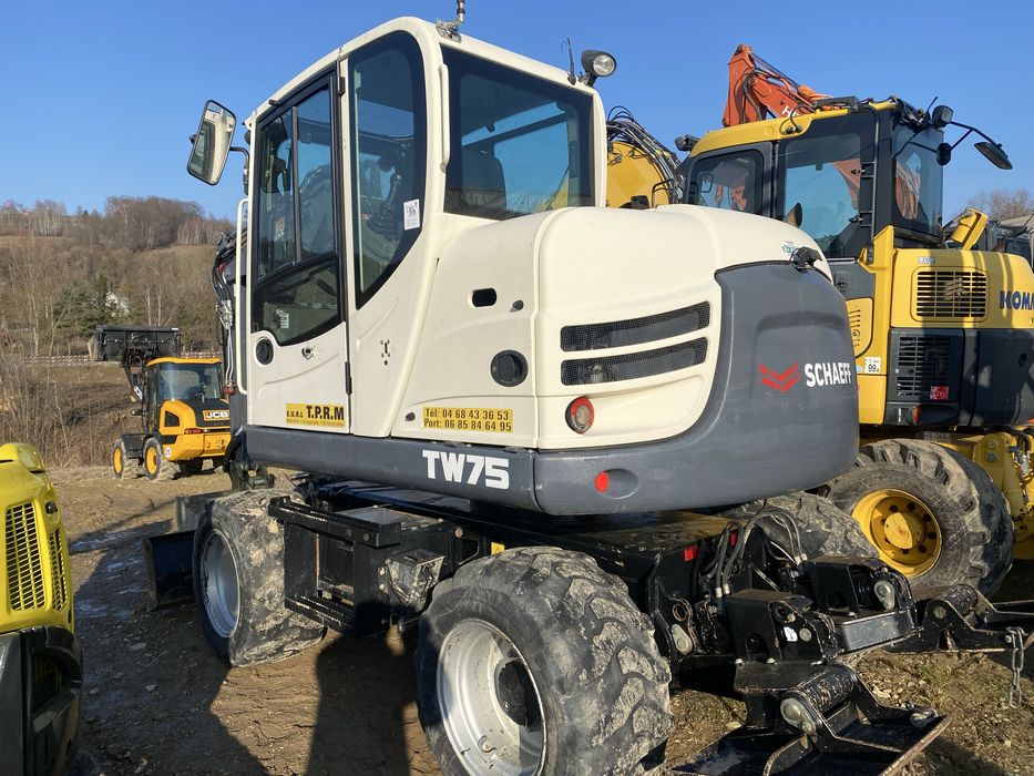 Koparka Schaeff Terex TW 75 świeżo spr z Francji 2018r