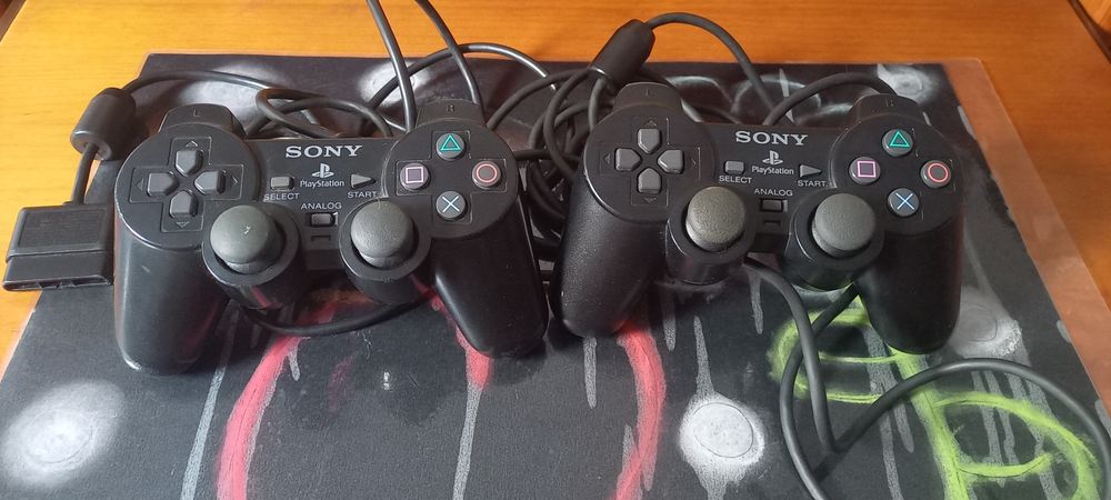 2 comandos PS2 originais