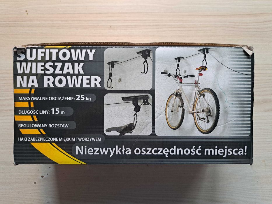 Sufitowy wieszak na rower