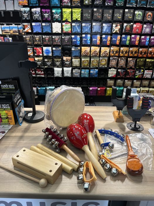 Velton - zestaw perkusjonaliów, instrumenty perkusyjne dla dzieci