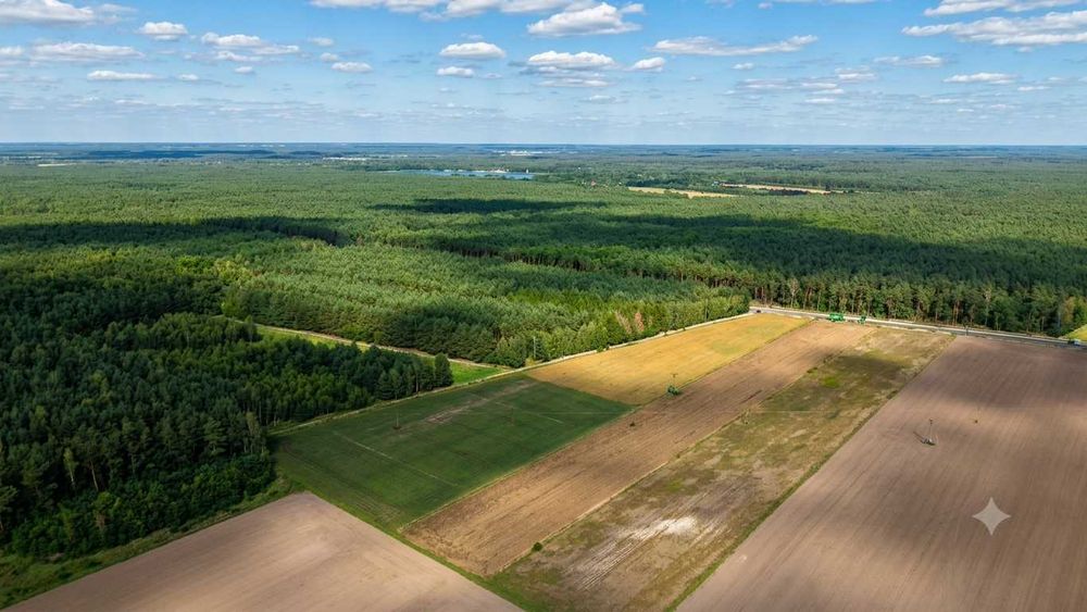 Okazja!! Działka budowlana nad jeziorami 41 a Rogóźno  Zagłębocze  Piaseczno