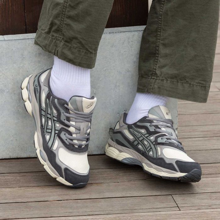 Кроссовки Мужские Асікс Gel-NYC 1090 Grey Black/Кросівки Чоловічі Асік