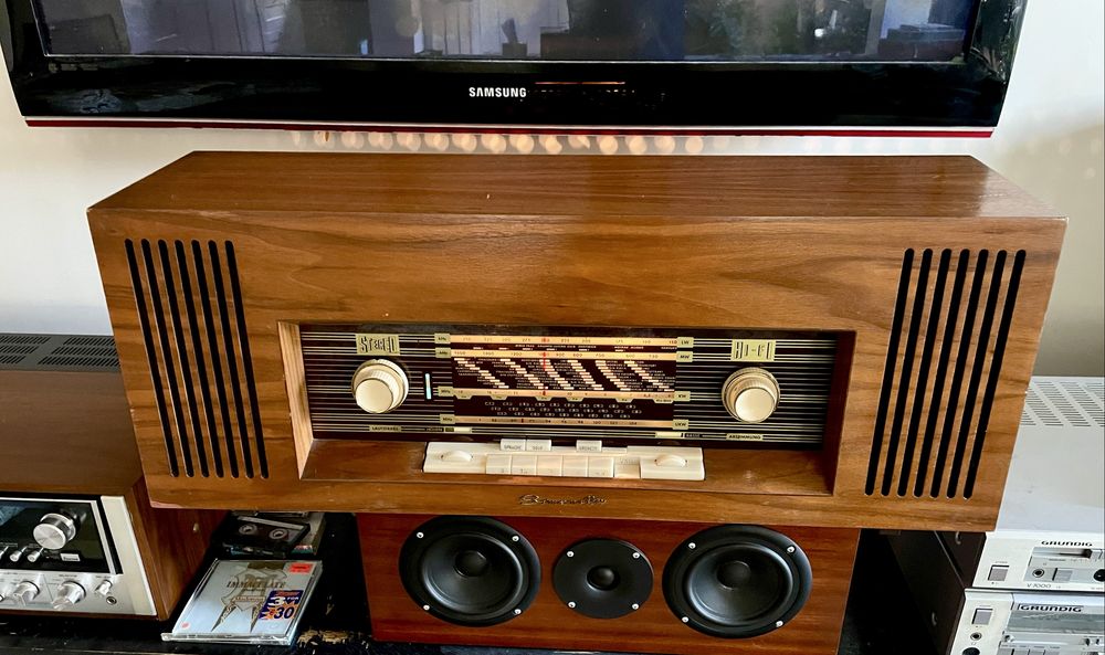 Simonetta-Multiplex-Stereo piekna lampa 1964r GWARANCJA serwis