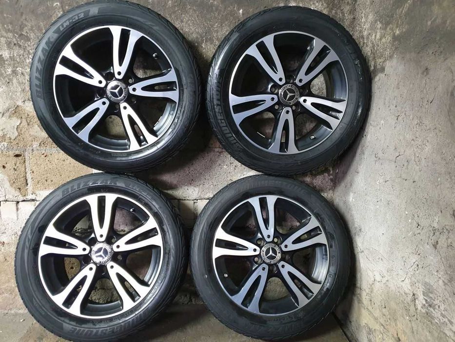 Felgi aluminiowe Mercedes Audi VW Skoda R16 5x112 6,5JX16H2 ET 49