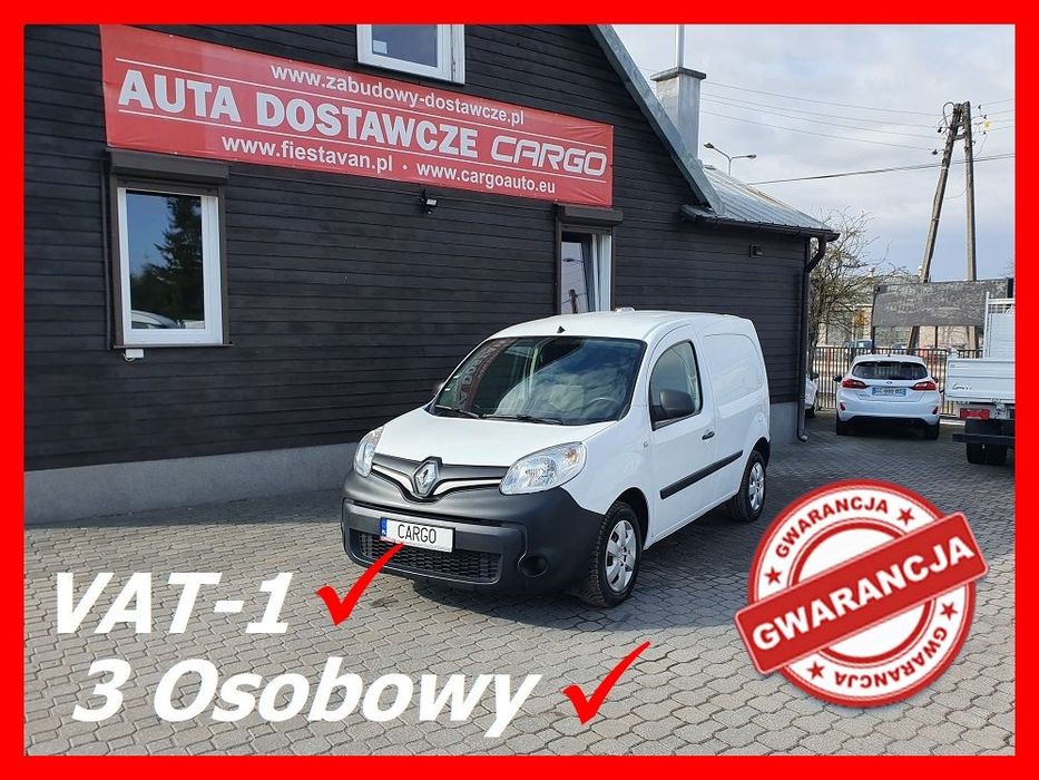Renault KANGOO  L1H1 Klima 3 Osoby Tempomat # Faktura 23% # VAT-1 #Tempomat