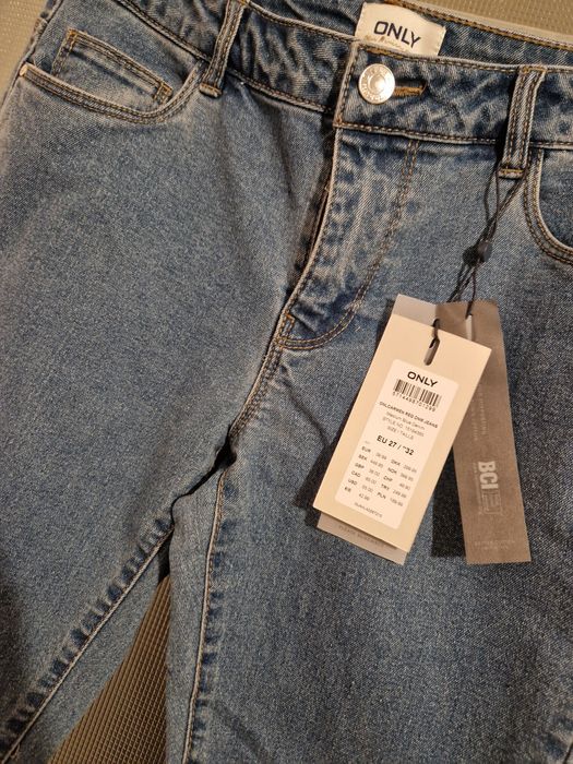Only długie wąskie spodnie jeansowe 27/32, nowe z metkami
