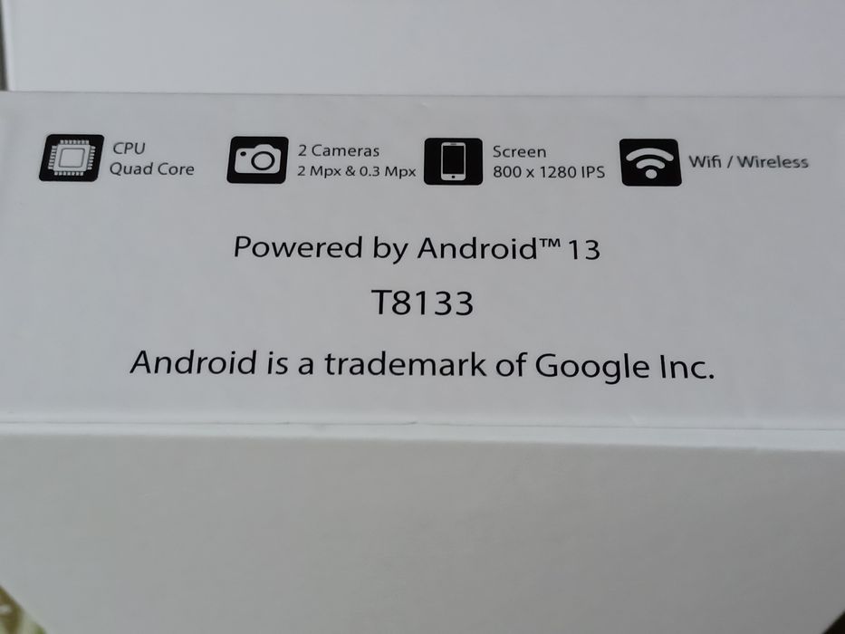 Tablet Android T8 134