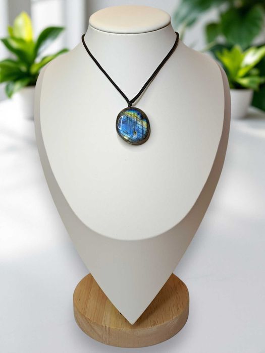 Zawieszka wisiorek z labradorytu, LABRADORYT bryłka #1466